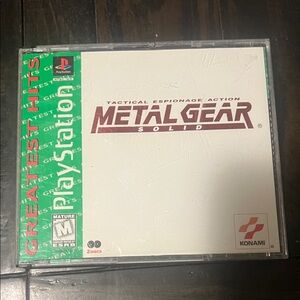 Metal Gear Solid for PlayStation - - White